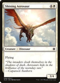 Shining Aerosaur - Ixalan (XLN) #36 - Common Magic: The Gathering Trading Card
