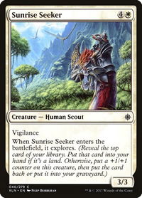Sunrise Seeker - Ixalan (XLN) #40 - Common Magic: The Gathering Trading Card