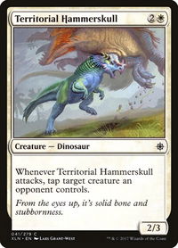 Territorial Hammerskull - Ixalan (XLN) #41 - Common Magic: The Gathering Trading Card