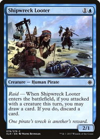 Shipwreck Looter - Ixalan (XLN) #76 - Common Magic: The Gathering Trading Card