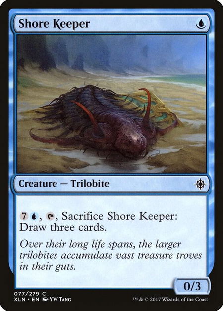 Shore Keeper - Ixalan Magic: The Gathering trading card