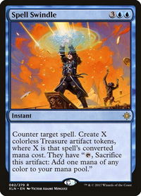 Spell Swindle - Ixalan (XLN) #82 - Rare Magic: The Gathering Trading Card