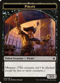 Pirate Token - Ixalan (XLN) #4 - Token Magic: The Gathering Trading Card
