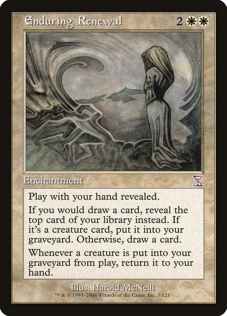 Enduring Renewal - Timeshifted Magic: The Gathering trading card