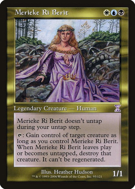 Merieke Ri Berit trading card from Timeshifted Merieke Ri Berit - Timeshifted Magic: The Gathering trading card