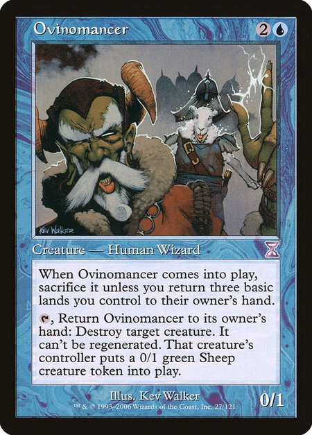 Ovinomancer - Timeshifted Magic: The Gathering trading card
