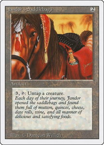 Jandor's Saddlebags - Revised Edition (3ED) #null - Rare Magic: The Gathering Trading Card