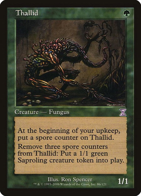 Thallid - Timeshifted Magic: The Gathering trading card