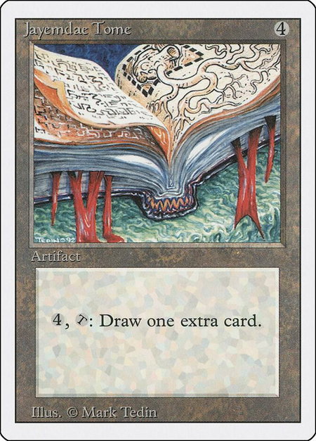 Jayemdae Tome - Revised Edition Magic: The Gathering trading card