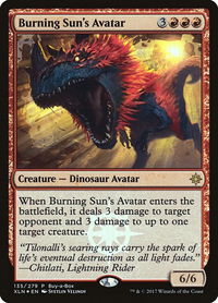 Burning Sun's Avatar - Buy-A-Box Promos (BABP) #135 - Promo Magic: The Gathering Trading Card