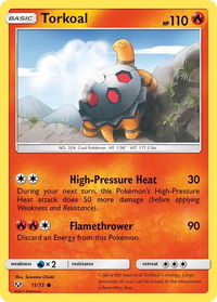 Torkoal - Shining Legends (SHL) #11/73 - Common Pokémon Trading Card