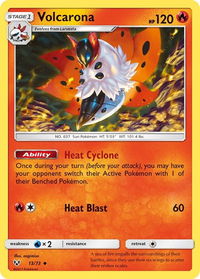Volcarona - Shining Legends (SHL) #13/73 - Uncommon Pokémon Trading Card