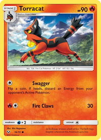Torracat - Shining Legends (SHL) #16/73 - Common Pokémon Trading Card