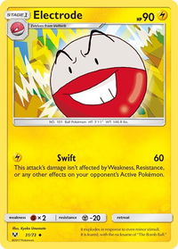 Electrode - Shining Legends (SHL) #31/73 - Uncommon Pokémon Trading Card