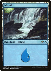 Island (Rebecca Guay) - Standard Showdown Promos (SSP) #2 - Promo Magic: The Gathering Trading Card