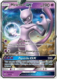Mewtwo GX - Shining Legends (SHL) #39/73 - Ultra Rare Pokémon Trading Card