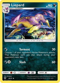 Liepard - Shining Legends (SHL) #49/73 - Uncommon Pokémon Trading Card