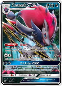 Zoroark GX - Shining Legends (SHL) #53/73 - Ultra Rare Pokémon Trading Card