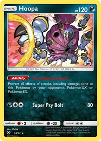 Hoopa - Shining Legends (SHL) #55/73 - Holo Rare Pokémon Trading Card