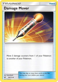 Damage Mover - Shining Legends (SHL) #58/73 - Uncommon Pokémon Trading Card