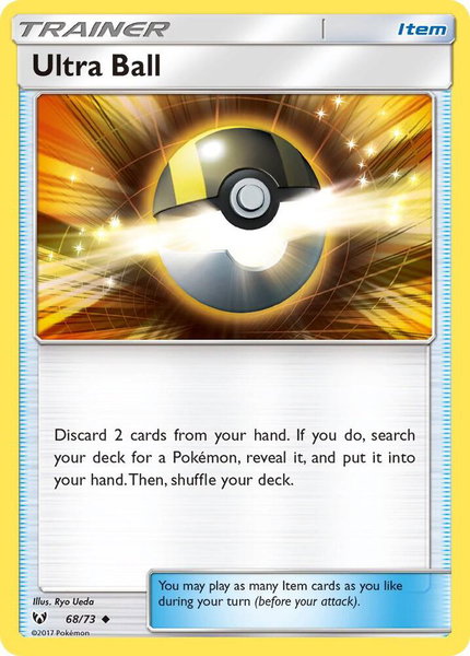 Ultra Ball - Shining Legends Pokémon trading card