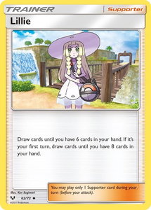 Lillie - Shining Legends (SHL) #62/73 - Uncommon Pokémon Trading Card