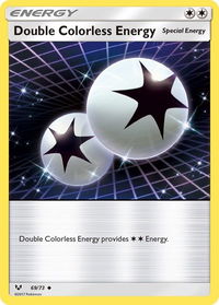 Double Colorless Energy - Shining Legends (SHL) #69/73 - Uncommon Pokémon Trading Card