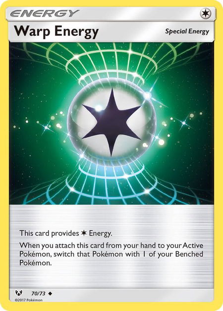Warp Energy - Shining Legends Pokémon trading card