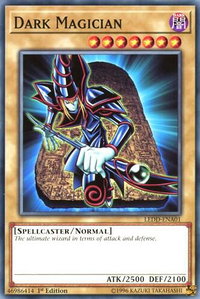 Dark Magician - Legendary Dragon Decks (LEDD) #LEDD-ENA01 - Common / Short Print YuGiOh Trading Card