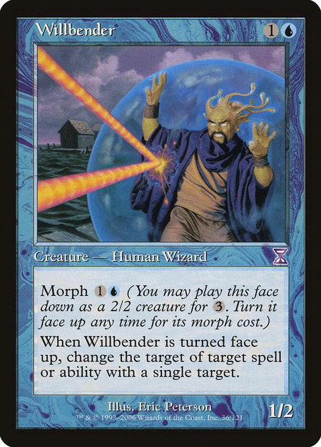 Willbender - Timeshifted Magic: The Gathering trading card