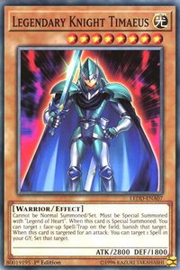 Legendary Knight Timaeus - Legendary Dragon Decks (LEDD) #LEDD-ENA07 - Common / Short Print YuGiOh Trading Card