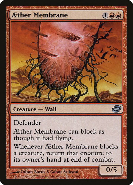Aether Membrane - Planar Chaos Magic: The Gathering trading card