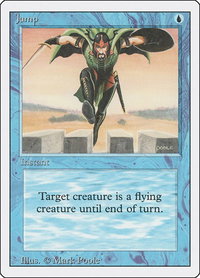 Jump - Revised Edition (3ED) #62 - Common Magic: The Gathering Trading Card