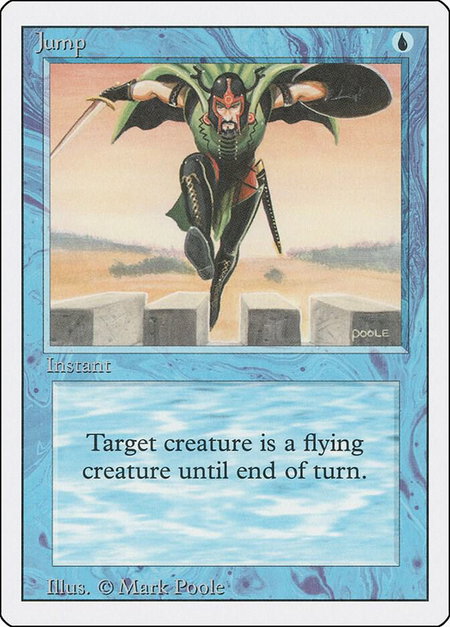 Jump - Revised Edition Magic: The Gathering trading card