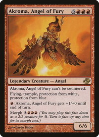 Akroma, Angel of Fury - Planar Chaos (PLC) #94 - Rare Magic: The Gathering Trading Card