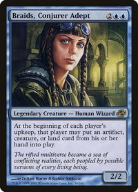 Braids, Conjurer Adept - Planar Chaos (PLC) #36 - Rare Magic: The Gathering Trading Card