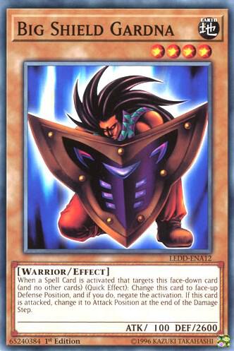 Big Shield Gardna - Legendary Dragon Decks YuGiOh trading card
