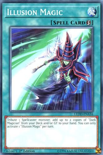 Illusion Magic - Legendary Dragon Decks YuGiOh trading card