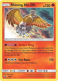 Shining Ho-Oh - SM70 - SM Promos (SMP) #SM70 - Promo Pokémon Trading Card