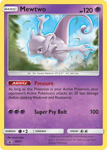 Mewtwo - SM77 - SM Promos (SMP) #SM77 - Promo Pokémon Trading Card