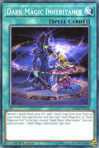 Dark Magic Inheritance - Legendary Dragon Decks YuGiOh trading card