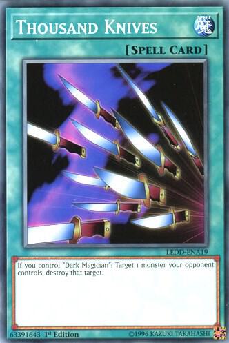 Thousand Knives - Legendary Dragon Decks YuGiOh trading card