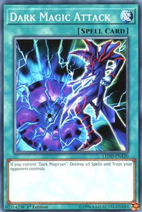 Dark Magic Attack - Legendary Dragon Decks (LEDD) #LEDD-ENA20 - Common / Short Print YuGiOh Trading Card