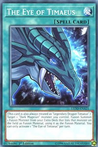 The Eye of Timaeus - Legendary Dragon Decks (LEDD) #LEDD-ENA21 - Common / Short Print YuGiOh Trading Card
