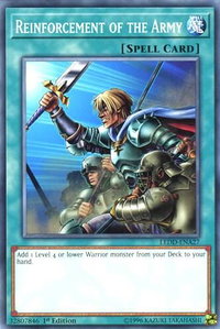 Reinforcement of the Army - Legendary Dragon Decks (LEDD) #LEDD-ENA27 - Common / Short Print YuGiOh Trading Card