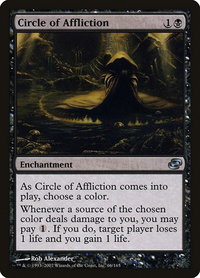Circle of Affliction - Planar Chaos (PLC) #66 - Uncommon Magic: The Gathering Trading Card