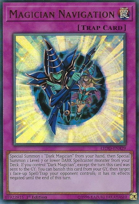 Magician Navigation - Legendary Dragon Decks YuGiOh trading card
