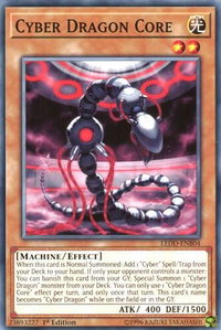Cyber Dragon Core - Legendary Dragon Decks (LEDD) #LEDD-ENB04 - Common / Short Print YuGiOh Trading Card