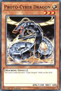 Proto-Cyber Dragon - Legendary Dragon Decks (LEDD) #LEDD-ENB05 - Common / Short Print YuGiOh Trading Card