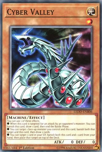 Cyber Valley - Legendary Dragon Decks YuGiOh trading card